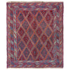 Small Square Mashwani Rug 3' 8" x 4' 2" ft / 113 x 126 cm - No. Y39539