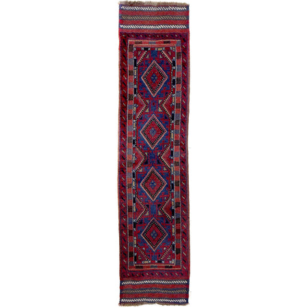 Handmade Mushwani Runner Rug 1' 10" x 7' 11" ft / 57 x 241 cm - No. Y39544