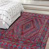 Handmade Afghan Carpet 3' 8" x 4' 2" ft / 111 x 127 cm - No. Y39547