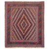Hand Knotted Mashwani Area Rug 3' 8" x 4' 2" ft / 113 x 128 cm - No. Y39548