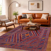 Hand Knotted Mashwani Area Rug 5' 2" x 6' 0" ft / 158 x 184 cm - No. Y39553