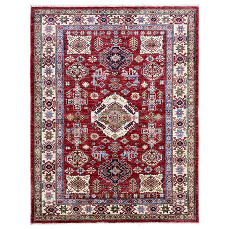 Supreme Kazak Carpet 4' 2" x 5' 11" ft / 126 x 181 cm - No. Y39557