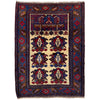 Traditional Baloch Rug 3' 7" x 4' 6" ft / 108 x 137 cm - No. Y39567