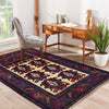 Traditional Baloch Rug 3' 7" x 4' 6" ft / 108 x 137 cm - No. Y39567