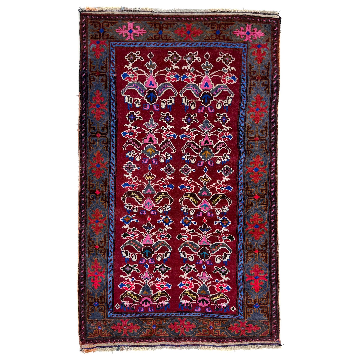 Traditional Baloch Rug 3' 3" x 5' 6" ft / 98 x 167 cm - No. Y39571