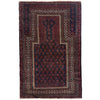 Small Prayer Carpet 3' 0" x 4' 11" ft / 92 x 150 cm -No.Y39572