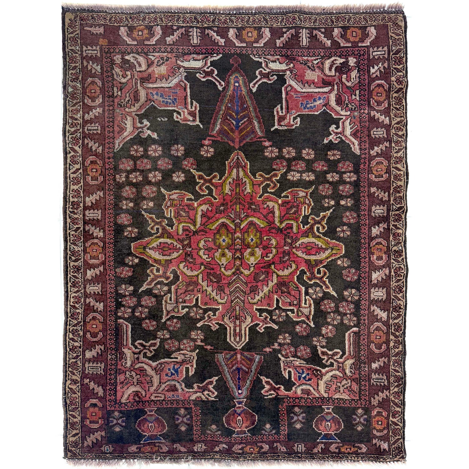 Traditional Baloch Rug 2' 11" x 4' 1" ft / 88 x 125 cm - No. Y39574