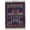 Muslim Prayer Rug 2' 4" x 3' 5" ft / 71 x 105 cm - No. Y39575