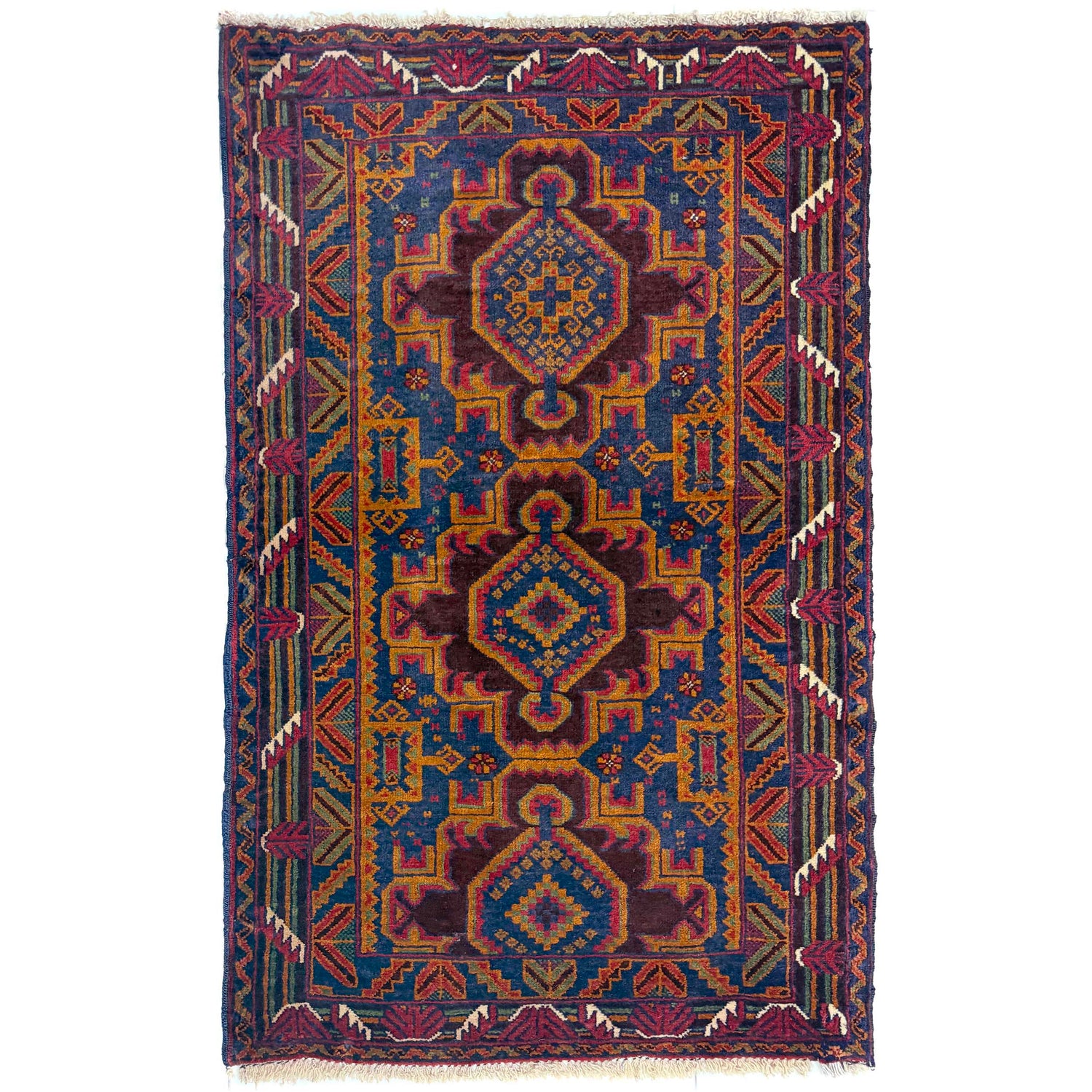 Baluch Small Size Rug 2' 9" x 4' 3" ft / 84 x 130 cm - No. Y39579
