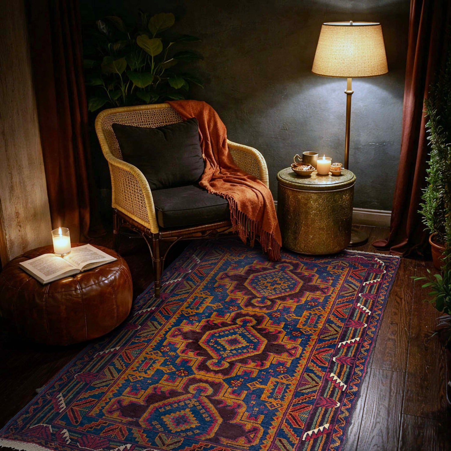 Baluch Small Size Rug 2' 9" x 4' 3" ft / 84 x 130 cm - No. Y39579
