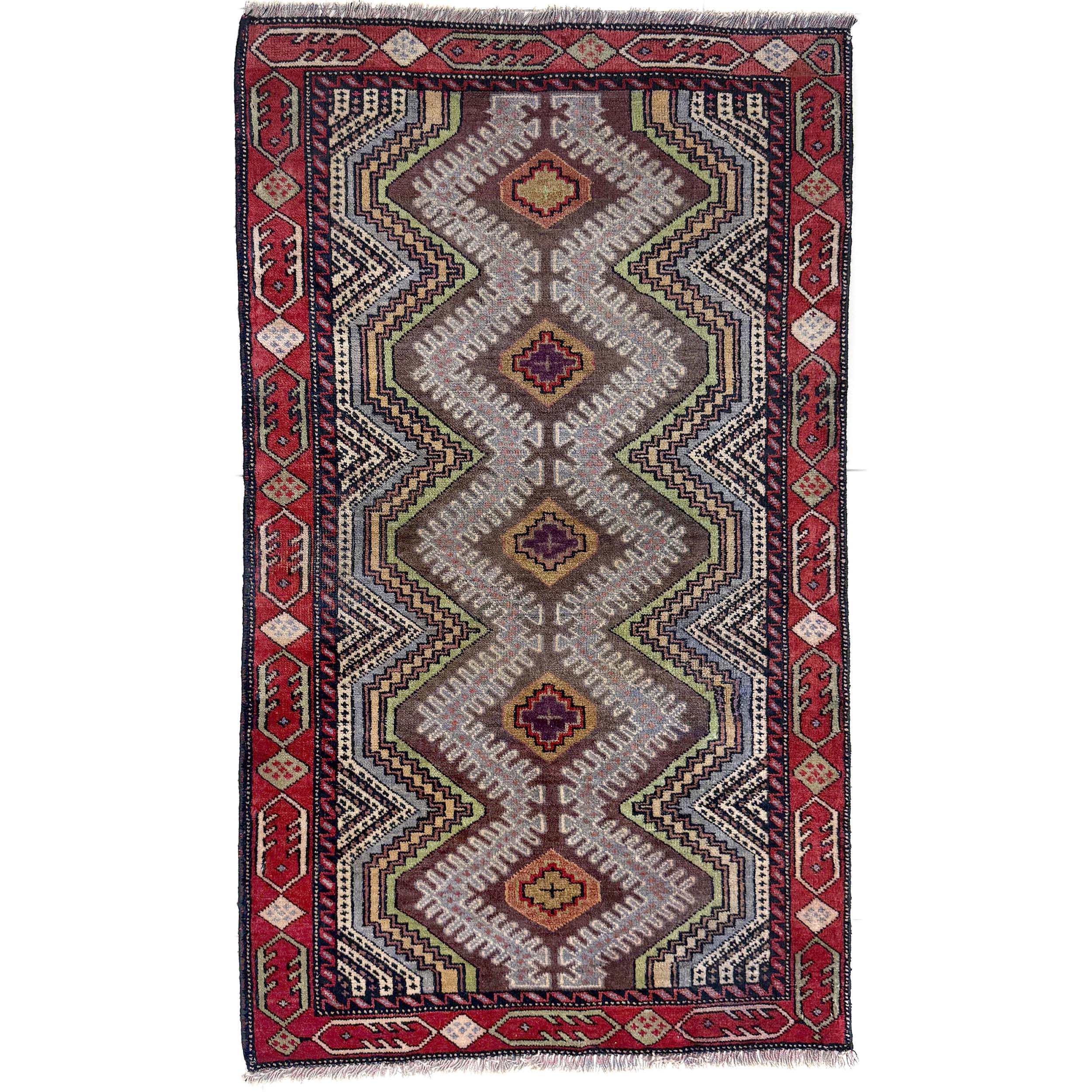 Luxury Multi Afghan Baluchi Handmade Wool Carpet for sale. – ALLRUGO
