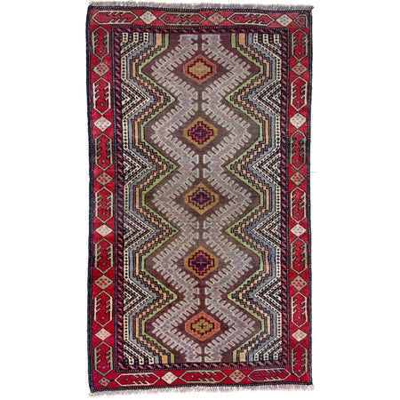 Baluch Small Size Rug 2' 9" x 4' 5" ft / 83 x 134 cm - No. Y39580