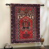 Handmade Prayer Rug 2' 10" x 4' 3" ft / 87 x 130 cm - No. Y39581