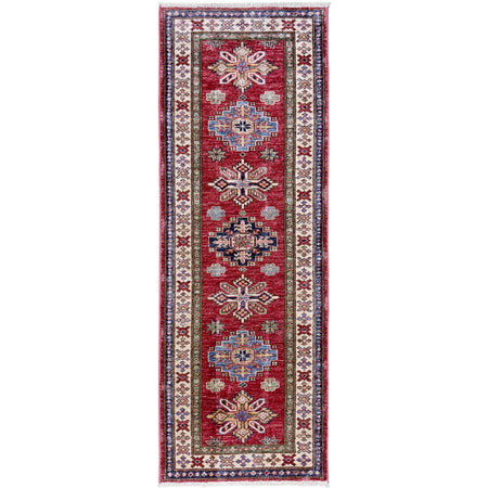 Fine Kazak Oriental Runner Rug 2' 0" x 5' 6" ft / 60 x 167 cm - No. Y39593