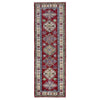 High-Quality Kazak Area Runner Rug 1' 11" x 5' 9" ft / 59 x 175 cm - No. Y39596