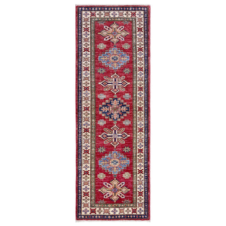 Fine Kazak Oriental Runner Rug 2' 0" x 6' 1" ft / 62 x 185 cm - No. Y39598
