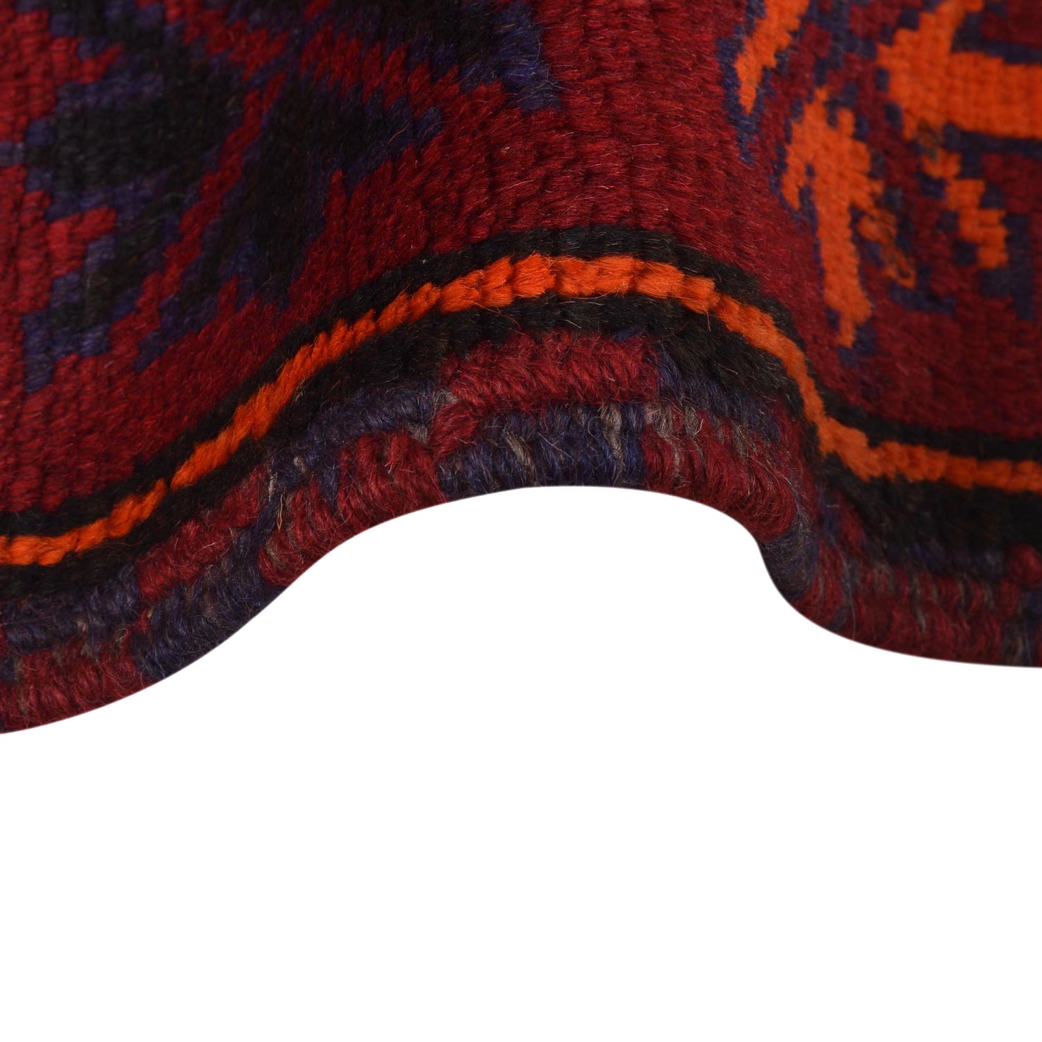 Handmade Prayer Rug 2' 11" x 5' 1" ft / 89 x 154 cm - B15646