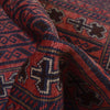 Handmade Prayer Rug 2' 7" x 4' 8" ft / 80 x 143 cm - B15664