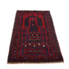 Handmade Prayer Rug 2' 7" x 4' 8" ft / 80 x 141 cm - B15731