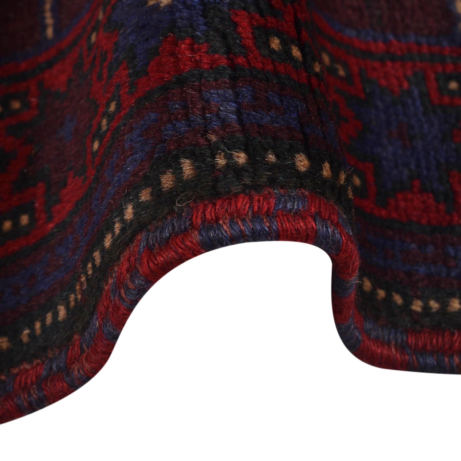 Handmade Prayer Rug 2' 7" x 4' 8" ft / 80 x 141 cm - B15731