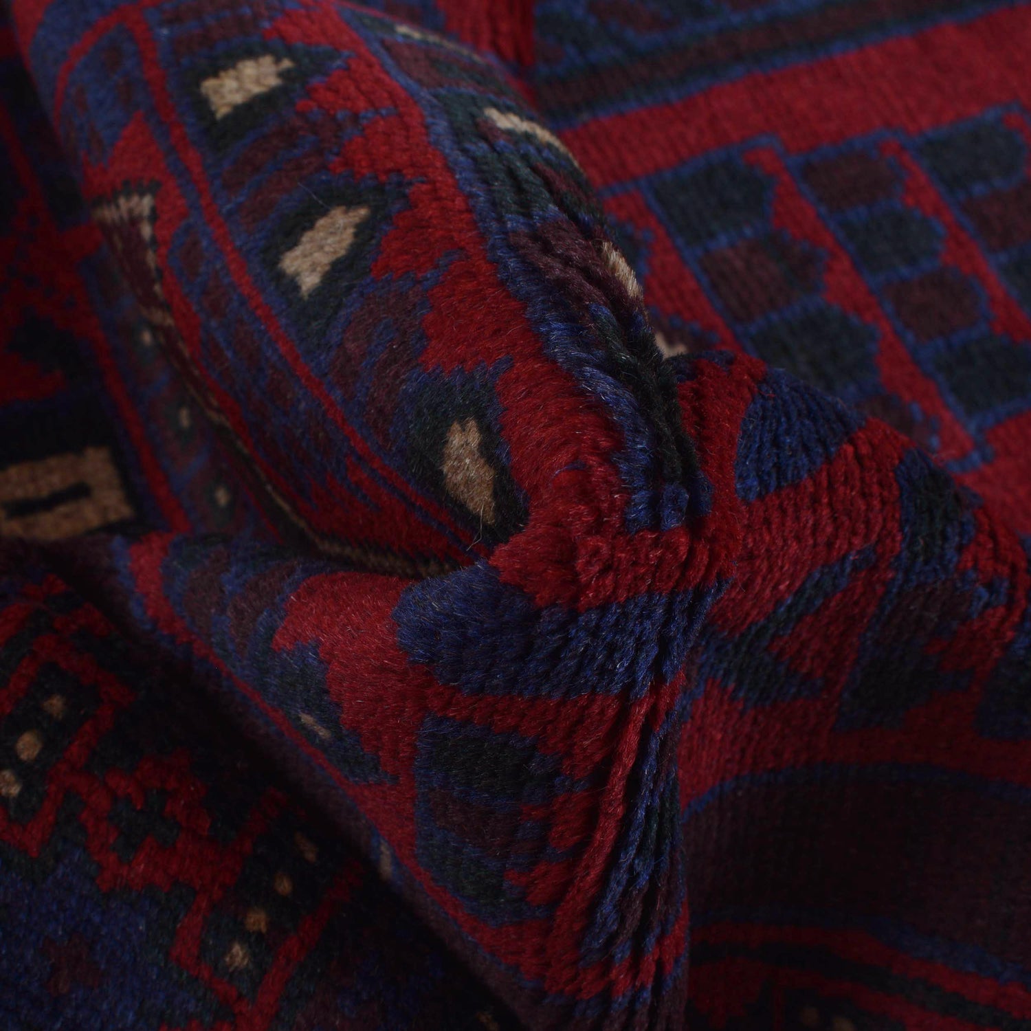 Handmade Prayer Rug 2' 7" x 4' 8" ft / 80 x 141 cm - B15731