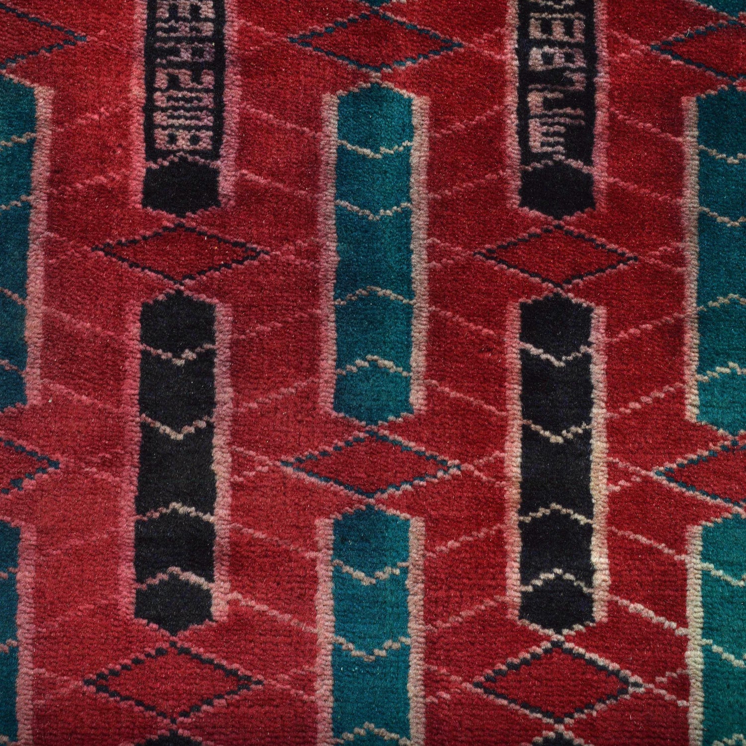 Muslim Prayer Rug 2' 6" x 3' 10" ft / 75 x 117 cm - No. B15816