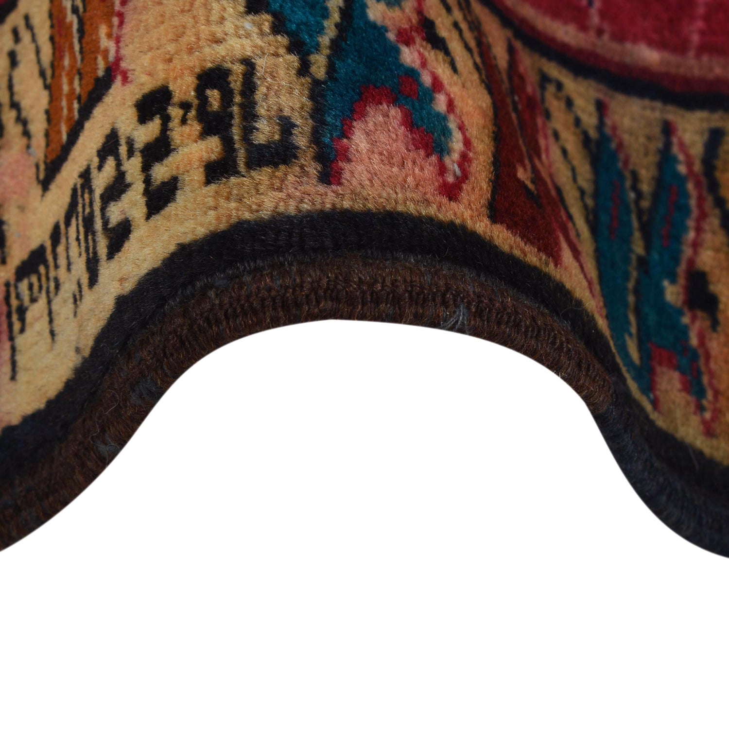 Muslim Prayer Rug 2' 6" x 3' 10" ft / 75 x 117 cm - No. B15816