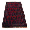 Handmade Prayer Rug 2' 11" x 4' 8" ft / 88 x 141 cm - B16045