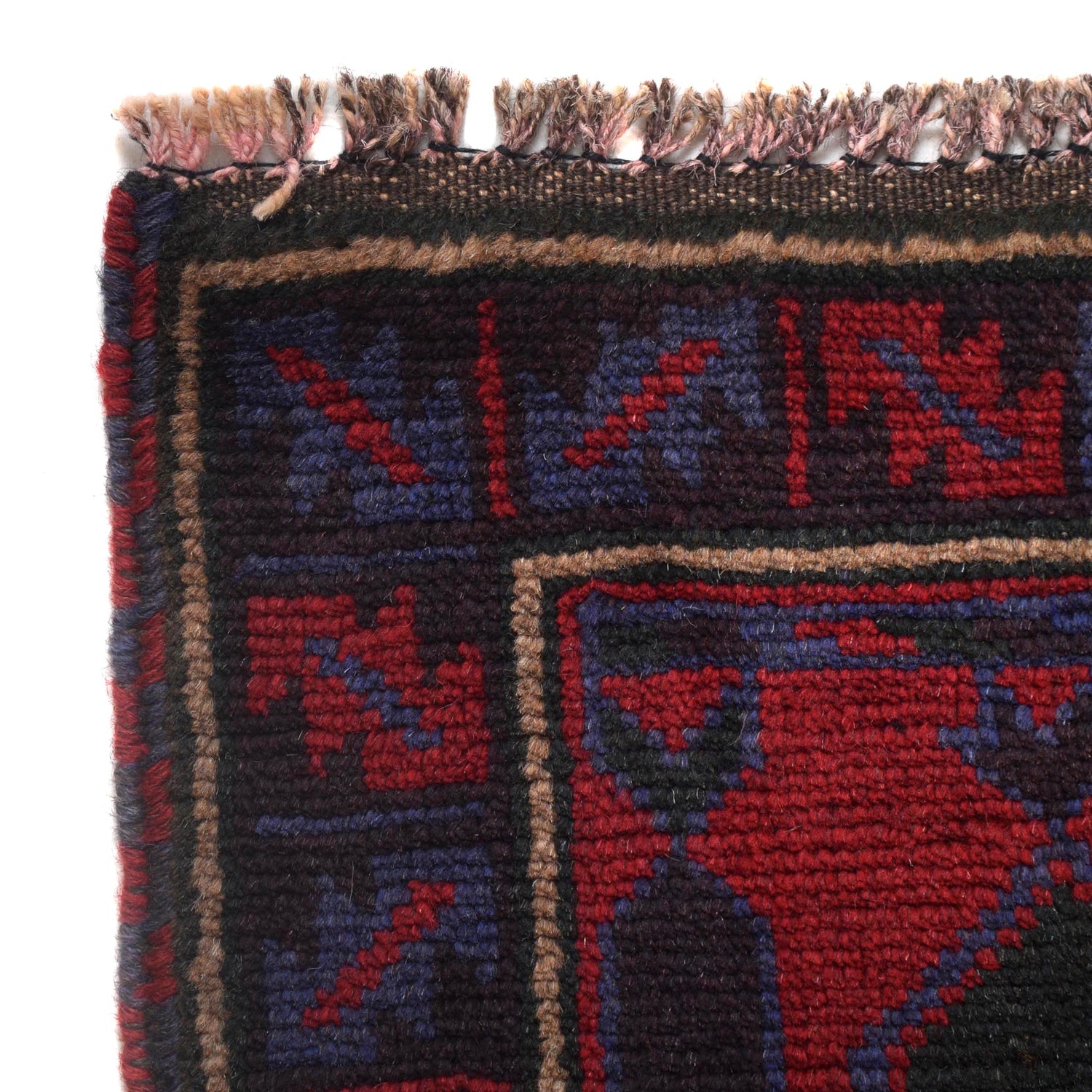 Handmade Prayer Rug 2' 11" x 4' 8" ft / 88 x 141 cm - B16045