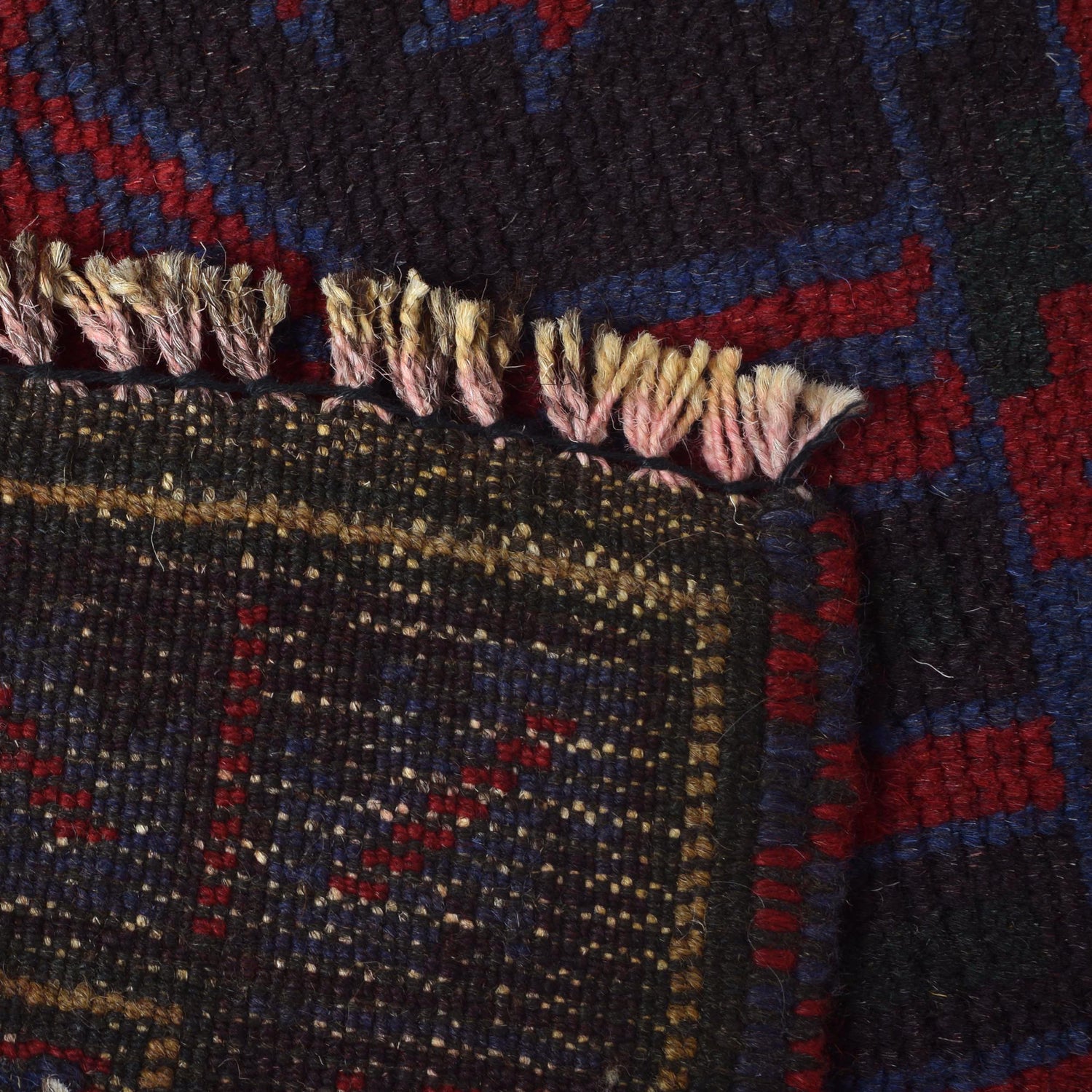 Handmade Prayer Rug 2' 11" x 4' 8" ft / 88 x 141 cm - B16045