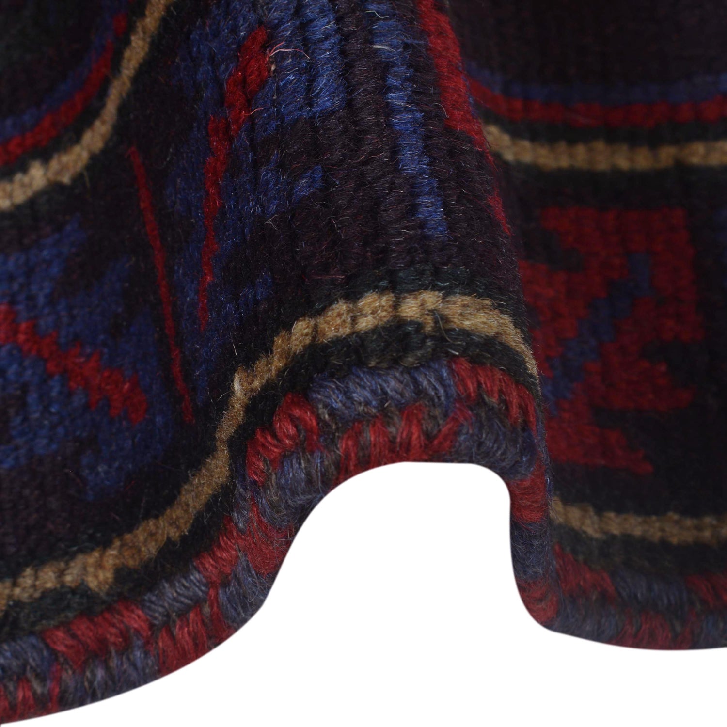 Handmade Prayer Rug 2' 11" x 4' 8" ft / 88 x 141 cm - B16045