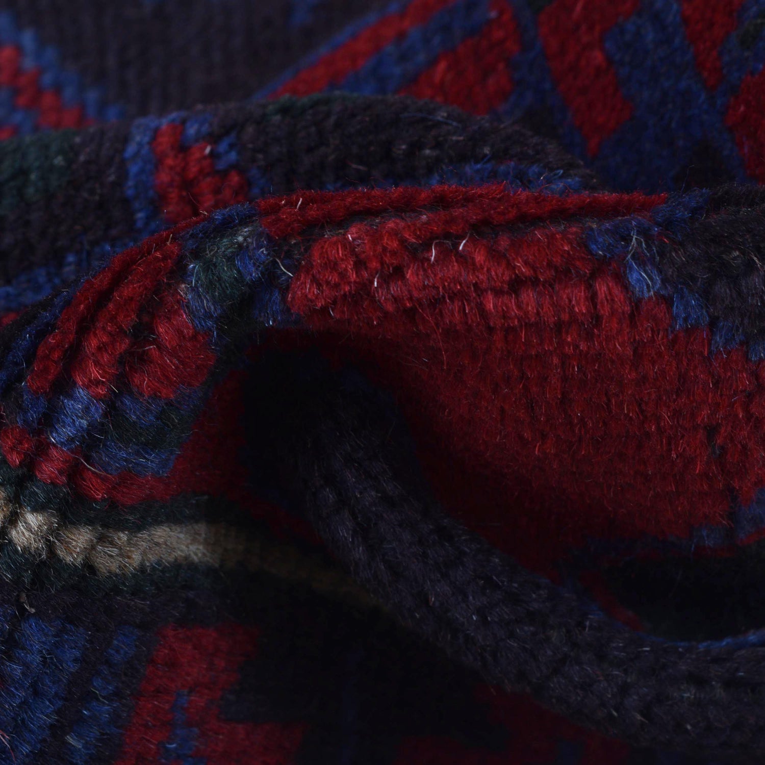 Handmade Prayer Rug 2' 11" x 4' 8" ft / 88 x 141 cm - B16045