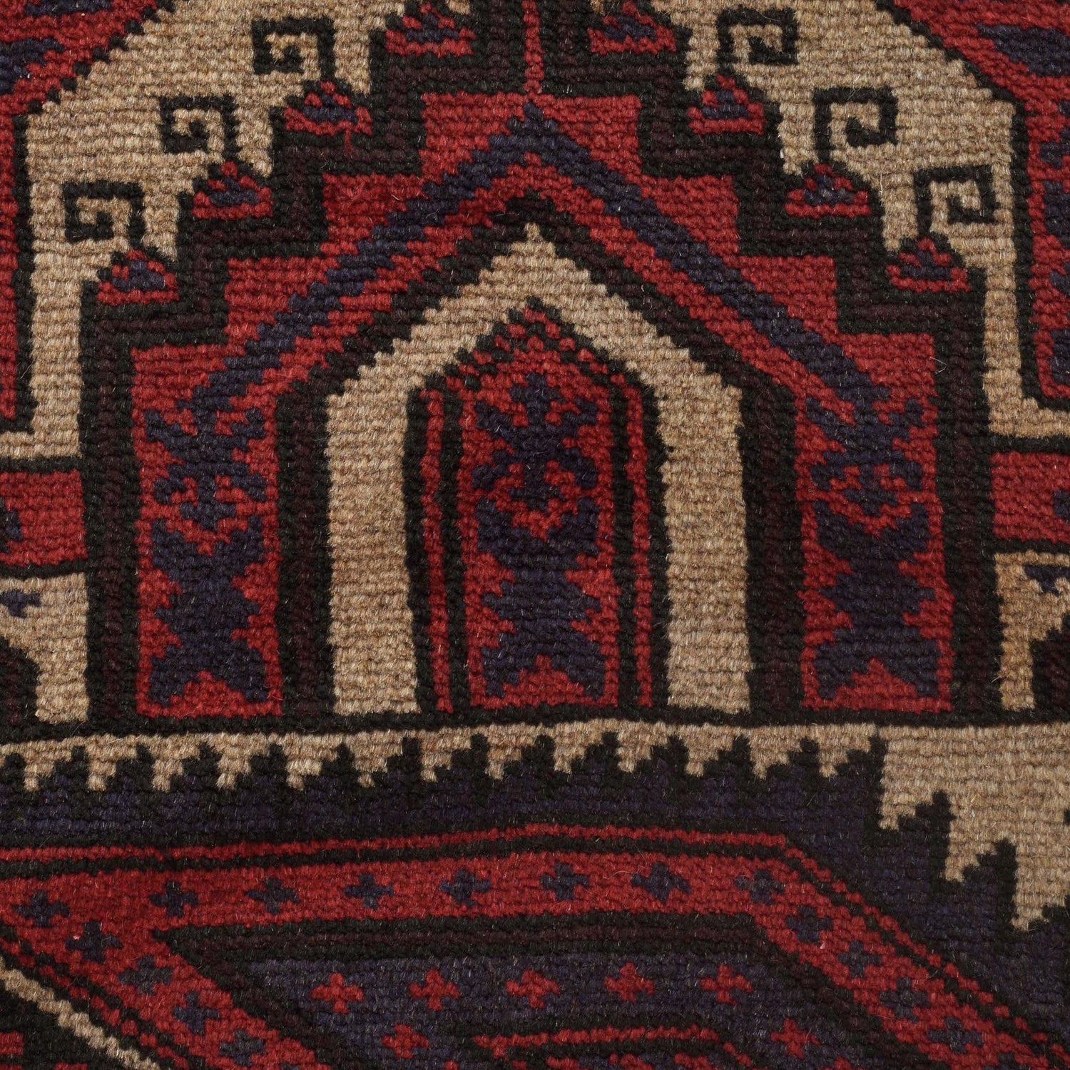Small Prayer Carpet 2' 8" x 4' 9" ft / 81 x 144 cm - B16151