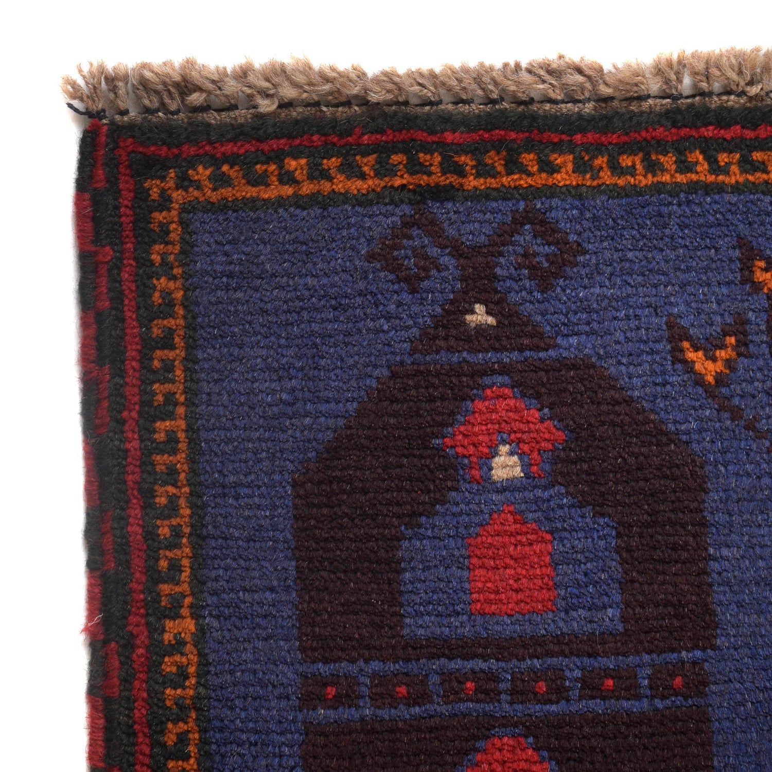 Prayer Mat 2' 10" x 4' 7" ft / 86 x 140 cm - B16209