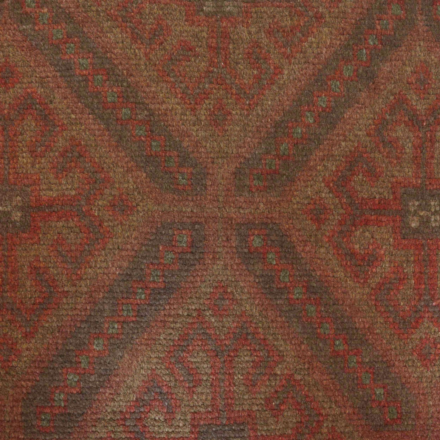 Brown Color Overdyed Area Rug 3' 0" x 4' 8" ft / 91 x 141 cm - No. B16231