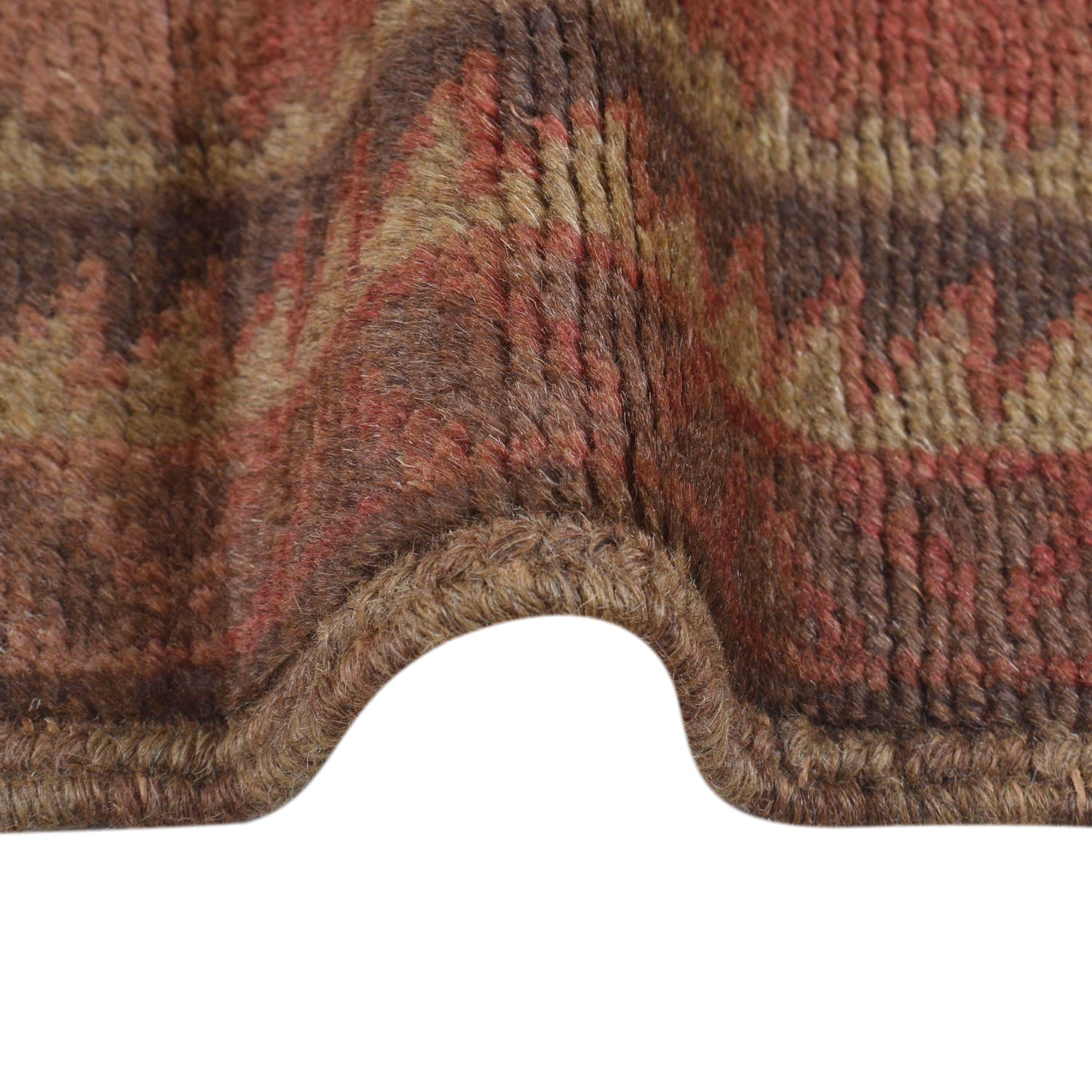 Handmade Overdye Carpet 2' 7" x 4' 0" ft / 78 x 121 cm - No. B16237