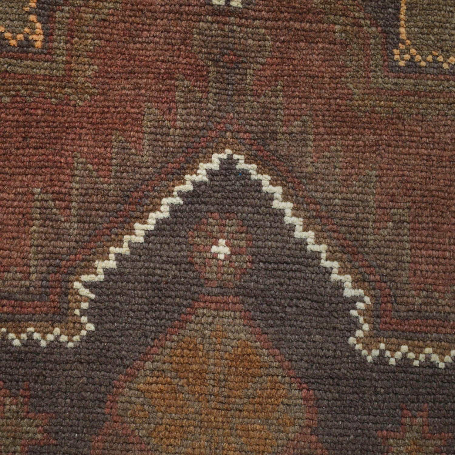 Hand Knotted Overdyed Rug 2' 8" x 4' 8" ft / 82 x 143 cm - No. B16241