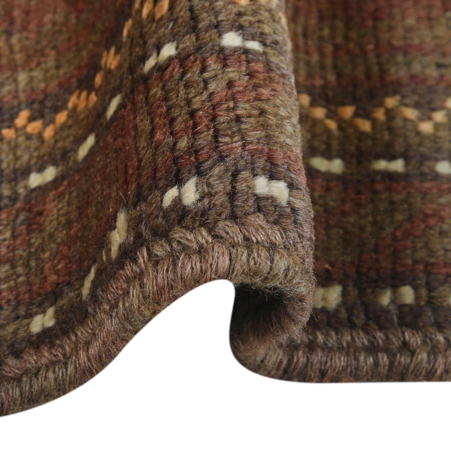 Hand Knotted Overdyed Rug 2' 8" x 4' 8" ft / 82 x 143 cm - No. B16241