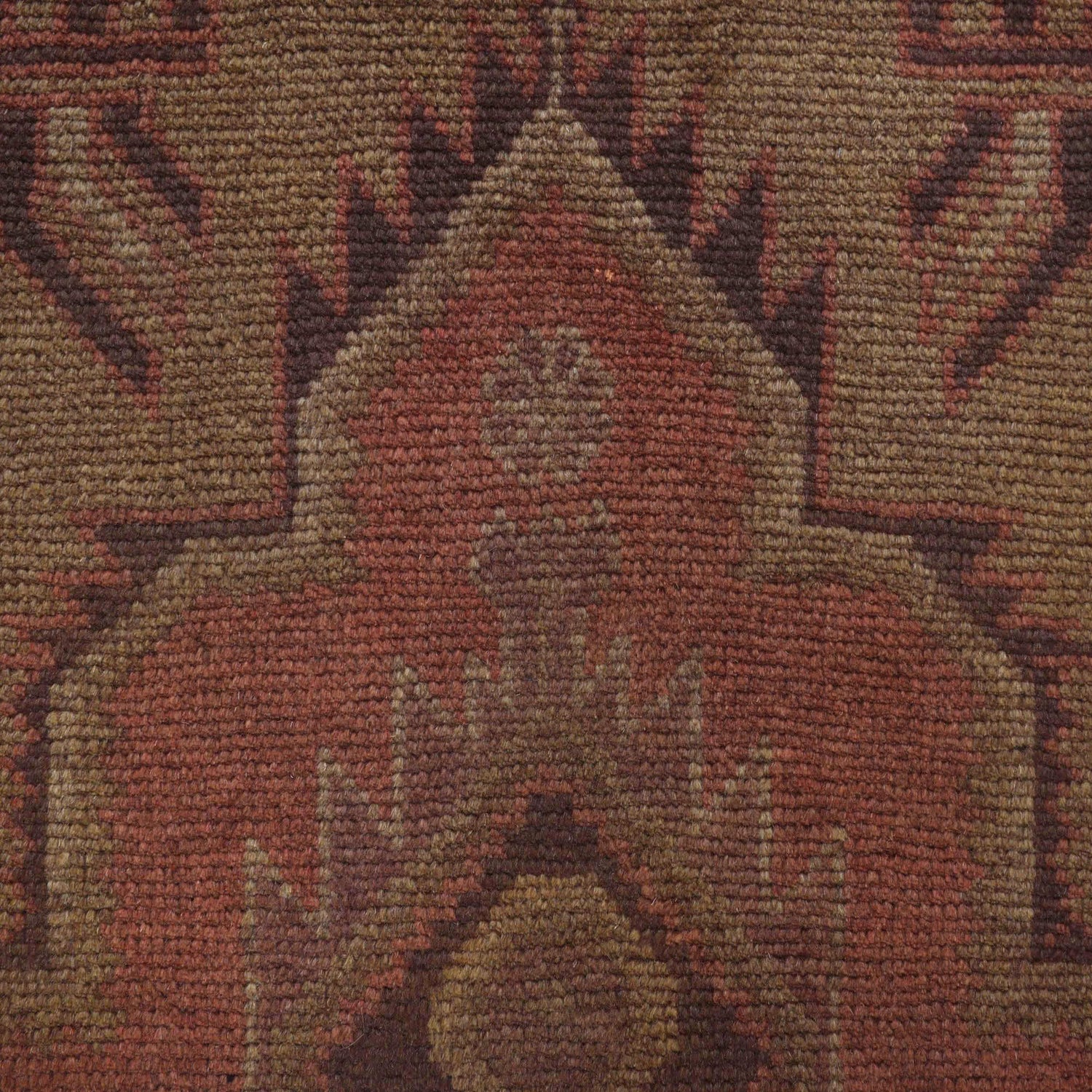 Hand Knotted Overdye Wool Rug 2' 9" x 4' 1" ft / 84 x 125 cm - No. B16248