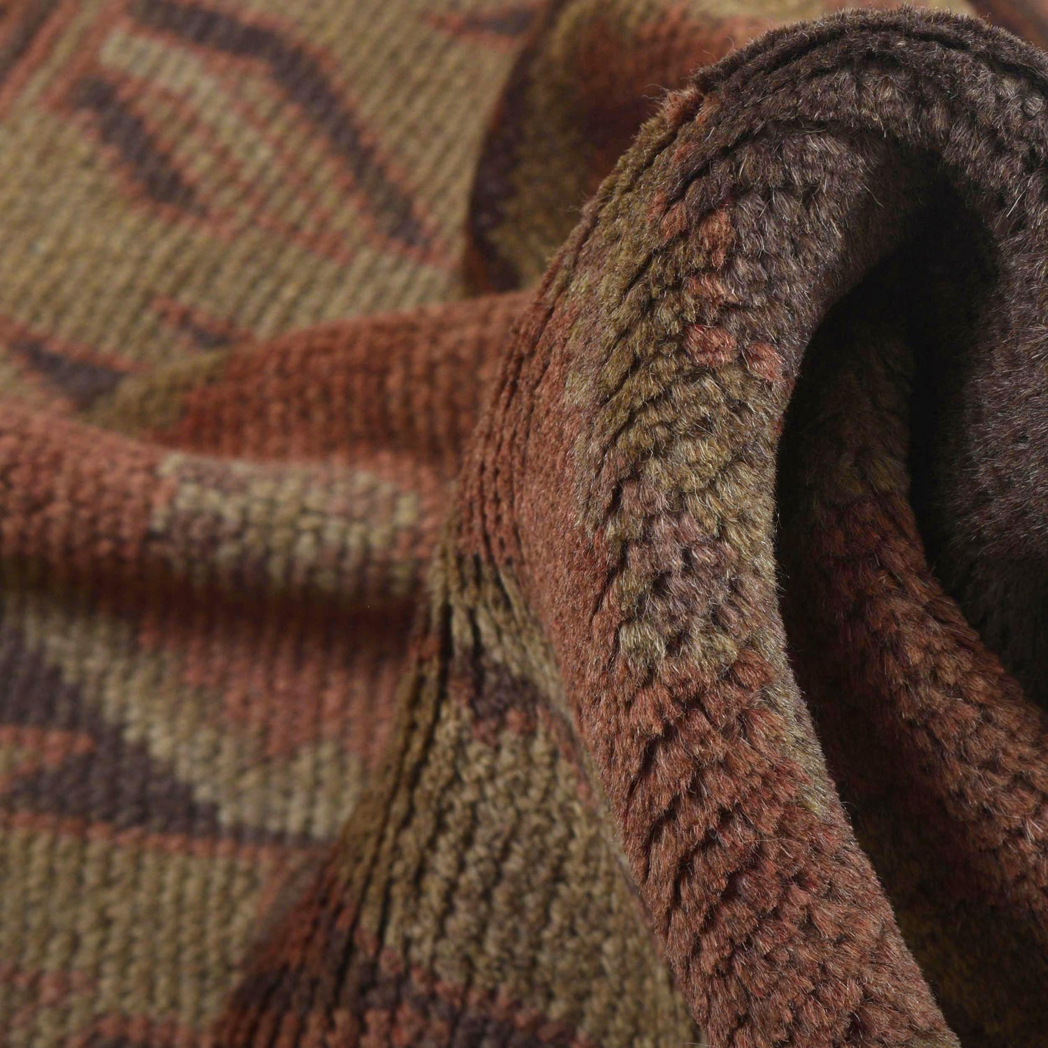 Hand Knotted Overdye Wool Rug 2' 9" x 4' 1" ft / 84 x 125 cm - No. B16248