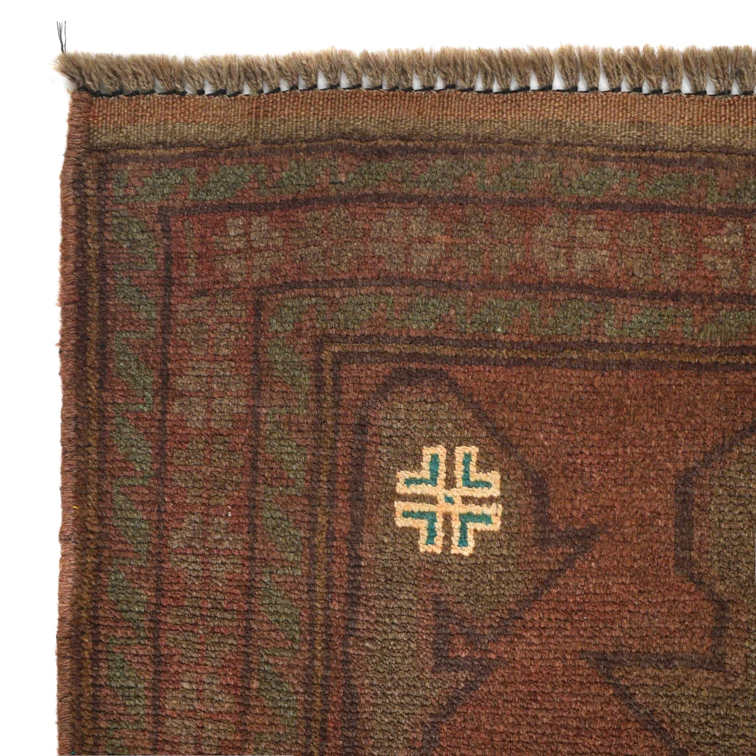 Handmade Overdye Carpet 2' 11" x 4' 4" ft / 90 x 132 cm - No. B16253