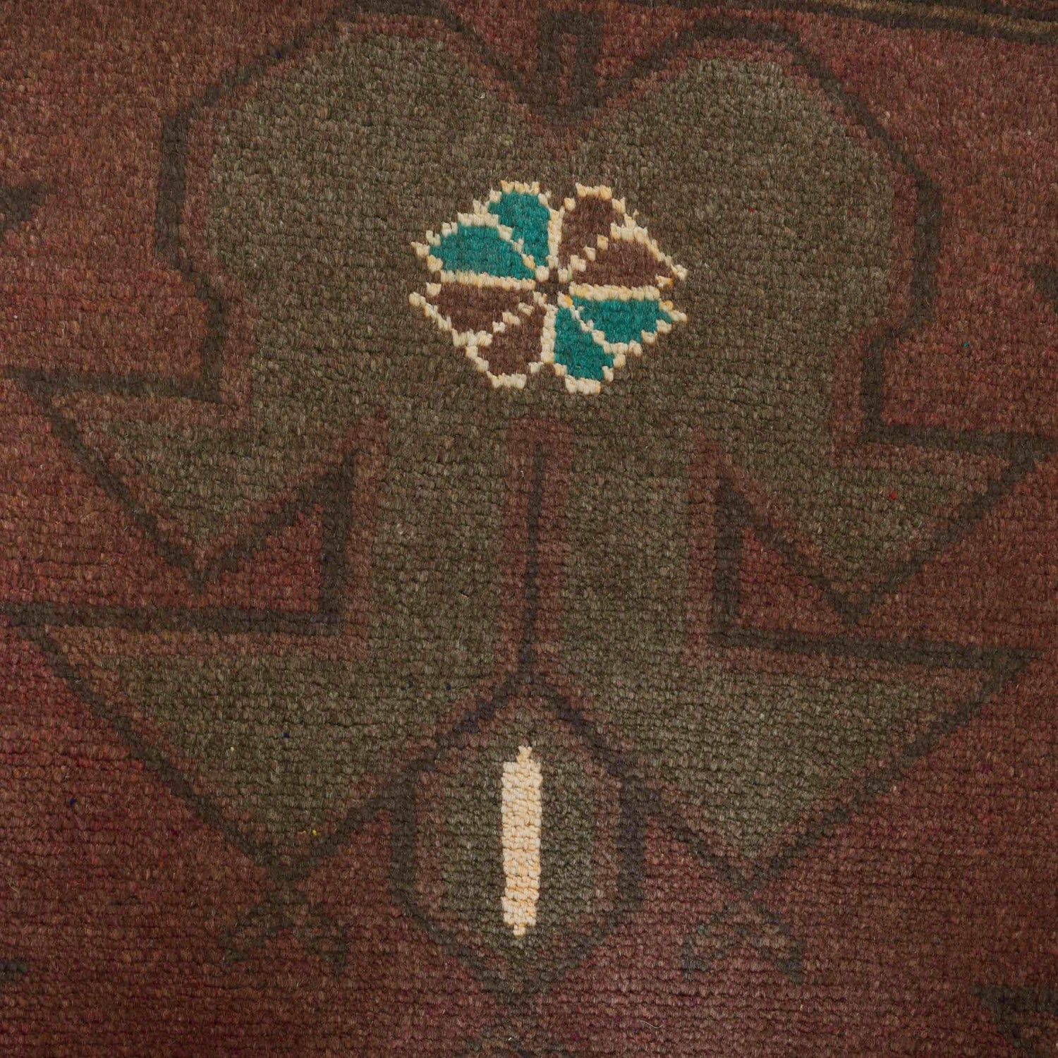 Handmade Overdye Carpet 2' 11" x 4' 4" ft / 90 x 132 cm - No. B16253