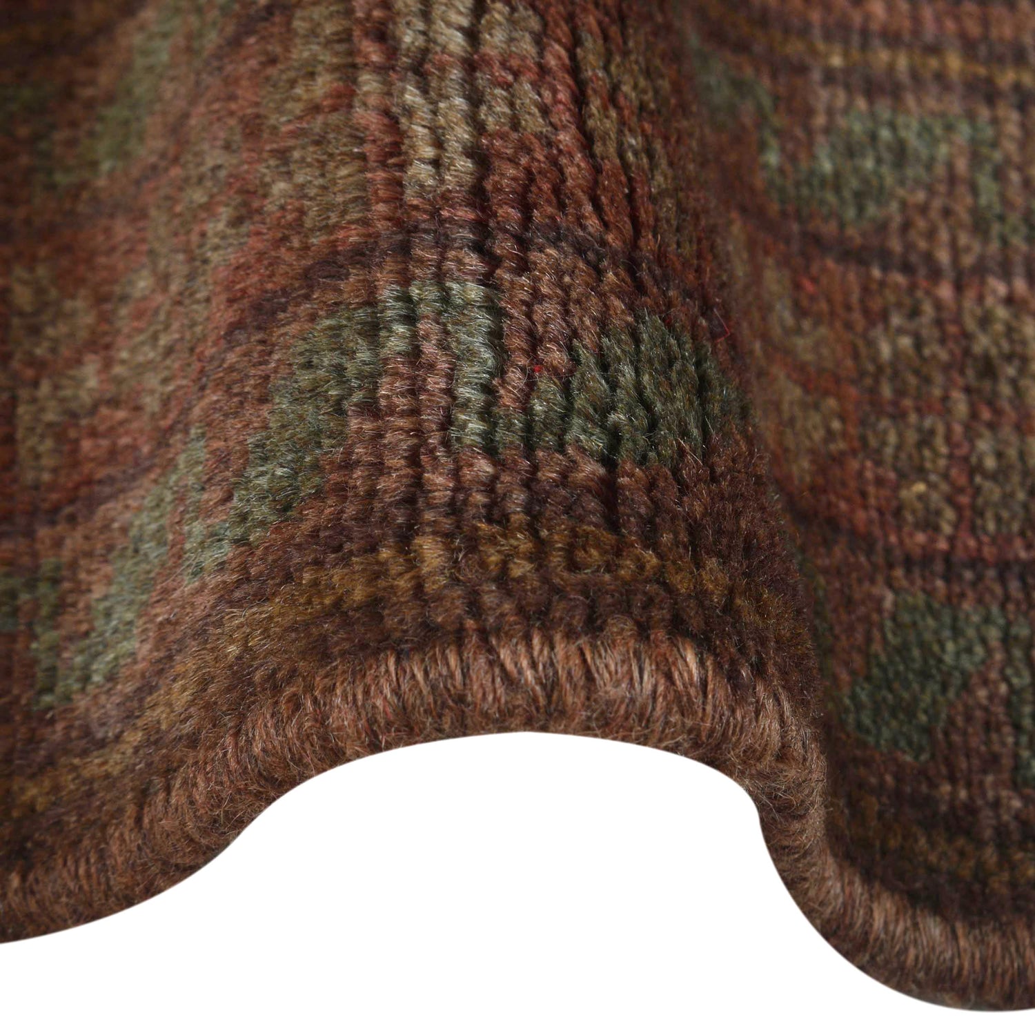 Handmade Overdye Carpet 2' 11" x 4' 4" ft / 90 x 132 cm - No. B16253