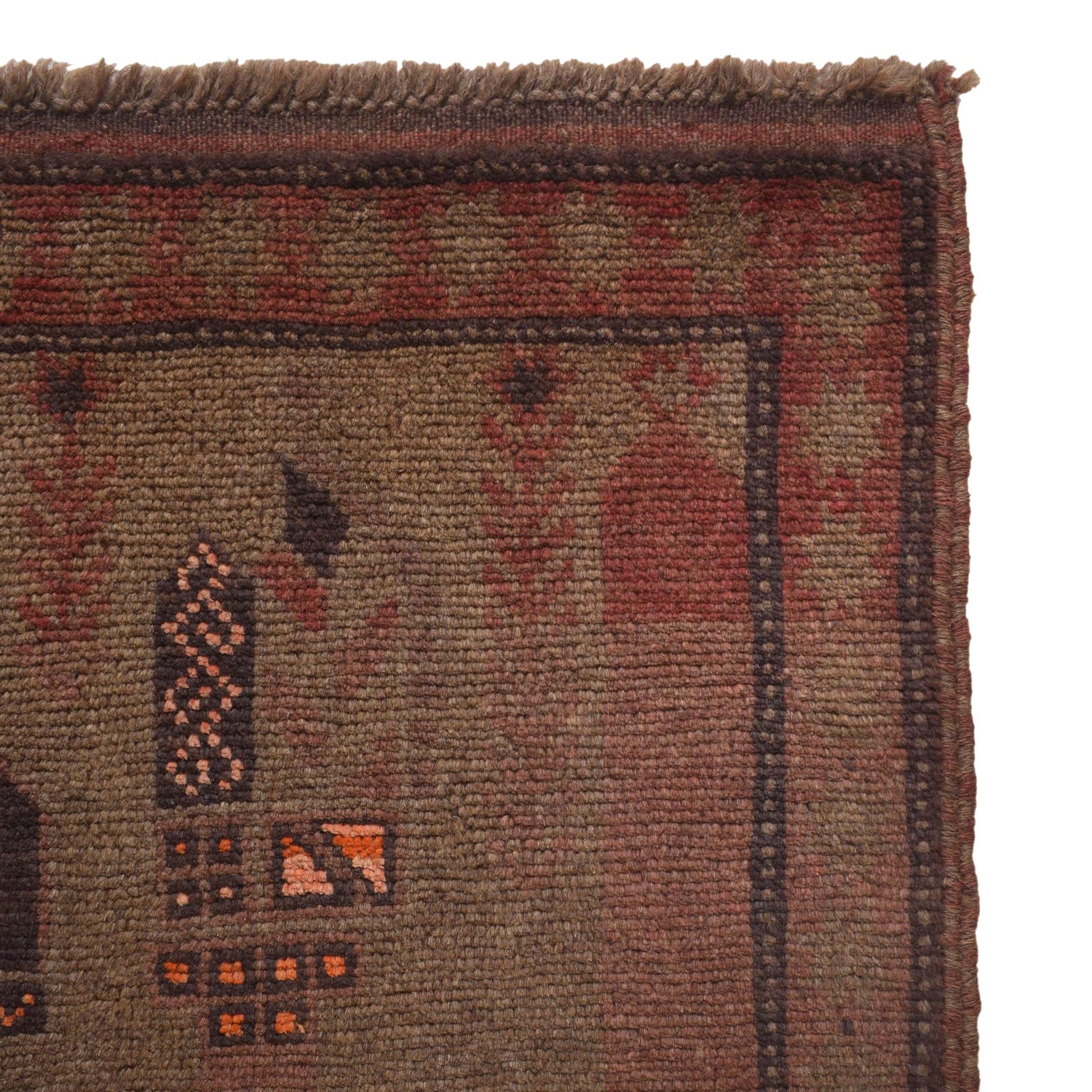 Handmade Overdye Carpet 3' 0" x 4' 6" ft / 92 x 136 cm - No. B16287