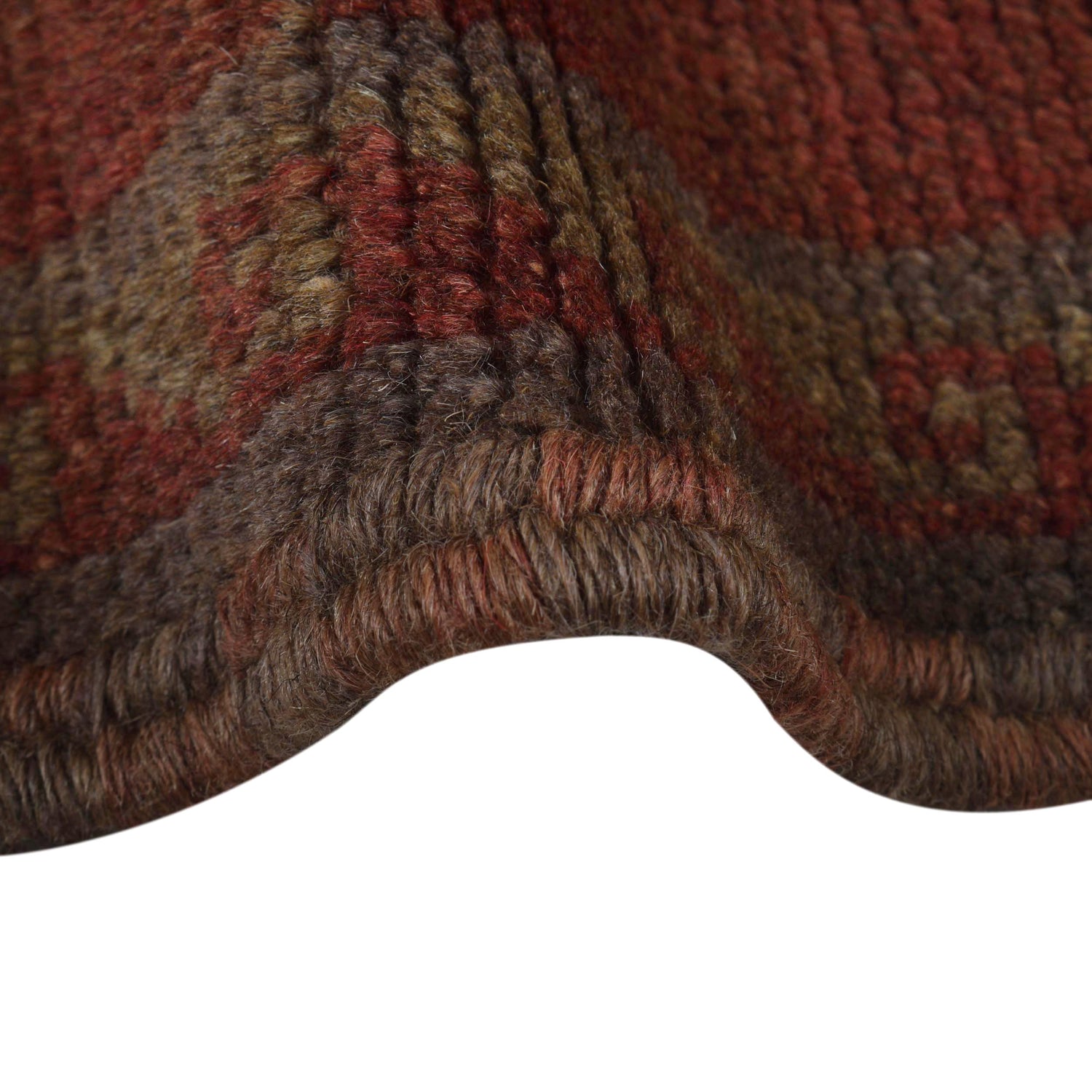 Hand Knotted Overdyed Rug 2' 7" x 4' 3" ft / 80 x 129 cm - No. B16298