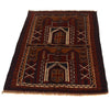 Hand Knotted Prayer Rug 2' 10" x 4' 3" ft / 87 x 130 cm - No. B16372