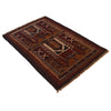Hand Knotted Prayer Rug 2' 10" x 4' 3" ft / 87 x 130 cm - No. B16372