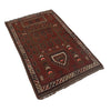 Handmade Prayer Overdye Carpet 2' 9" x 4' 4" ft / 84 x 131 cm - No. B16984