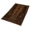 Overdyed Prayer Wool Carpet 2' 9" x 4' 3" ft / 85 x 129 cm - No. B17031