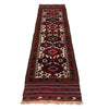 Handmade Barjista Kilim Runner Rug 2' 7" x 11' 8" ft / 80 x 355 cm - No. B18422